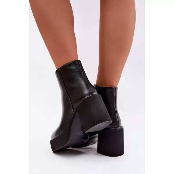  Dámské kotníkové boty BOTO 5303 BLACK 