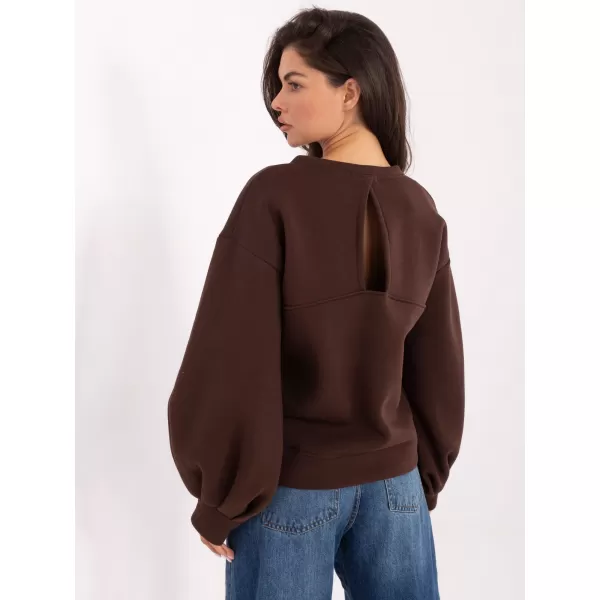  Dámská mikina FACTORY PRICE IT-BL-H2349.65 DARK BROWN 