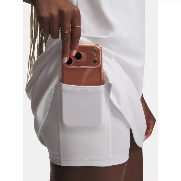  Dámské šaty UNDER ARMOUR MOTION DRESS 6010868-100 BÍLÁ 