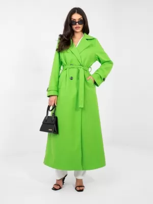 Dámský kabát FACTORY PRICE IT-PL-97035.16 FLUO GREEN