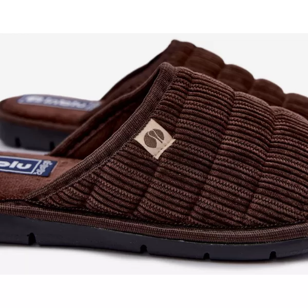  Pánské bačkory INBLU 91000034 BROWN 