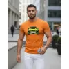 Pánské triko DSTREET ORANŽOVÁ