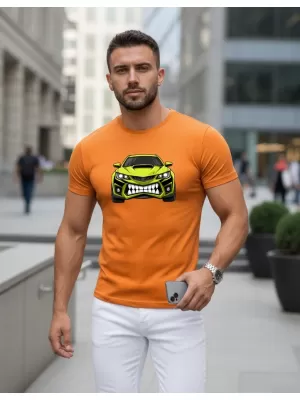 Pánské triko DSTREET ORANŽOVÁ