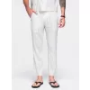 Pánské kalhoty OMBRE OM-PACP-0311 OFF-WHITE
