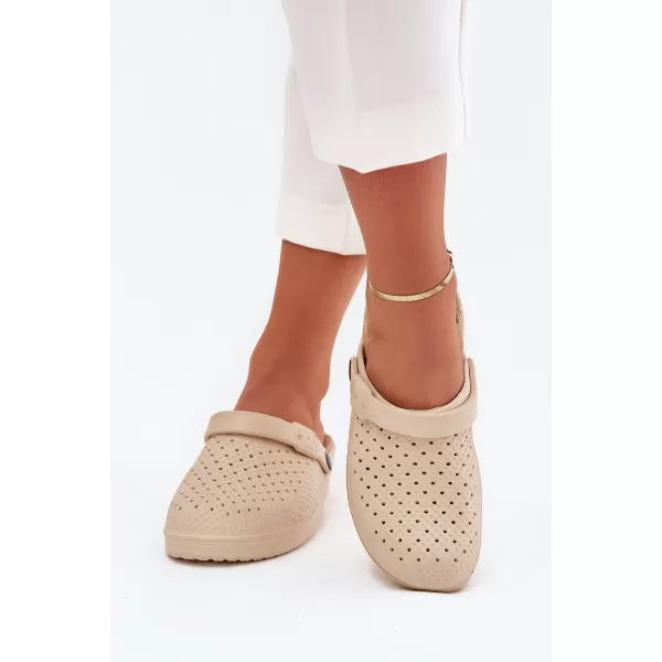  Dámské pantofle BOTO 25SD11-8981 BEIGE 