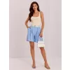 Dámské kraťasy RUE PARIS IT-SN-10359.19 LIGHT BLUE
