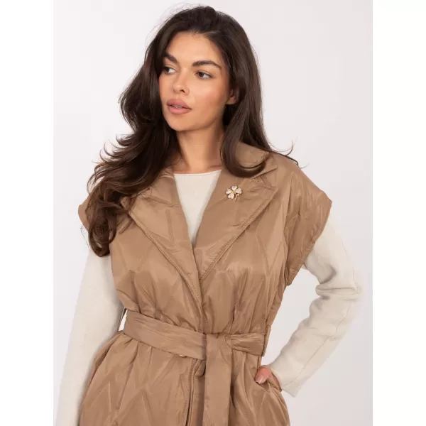  Dámská vesta RUE PARIS IT-KZ-FL9603.87 CAMEL 