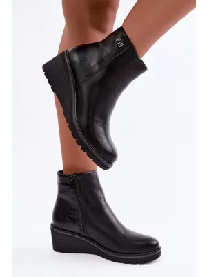 Dámské kotníkové boty BOTO RMR2510-2 BLACK