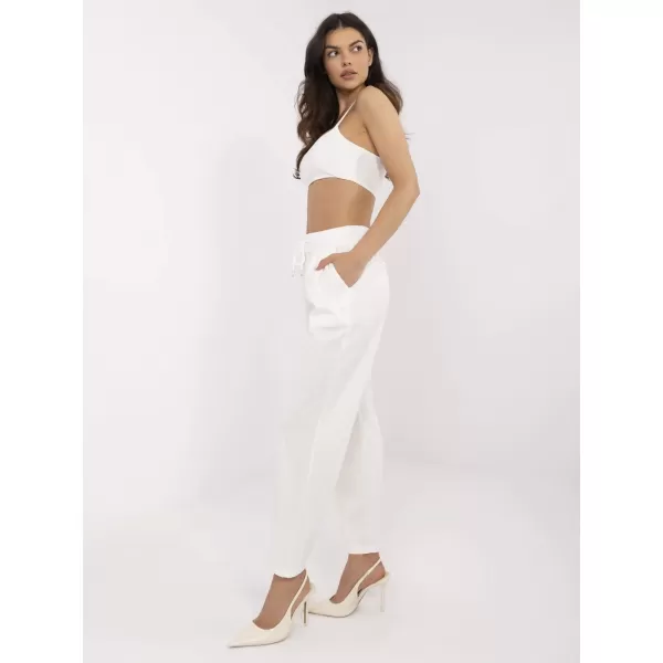  Dámské kalhoty ITALY MODA DHJ-SP-20523.66P ECRU 