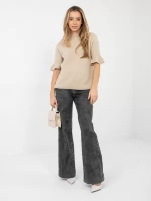 Dámský svetr ITALY MODA MI-SW-1901.66 BEIGE
