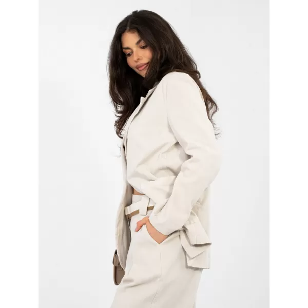  Dámská bunda RUE PARIS IT-MA-FL7703.49 LIGHT BEIGE 