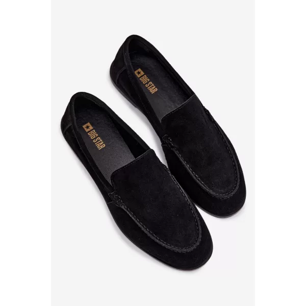  Dámské mokasíny BIG STAR SHOES TT274209 BLACK 
