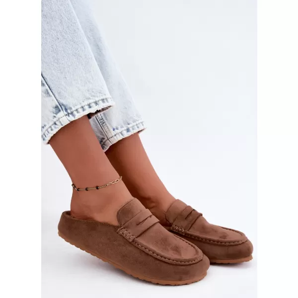  Dámské mokasíny BOTO 9885 LIGHT BROWN 