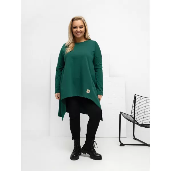  Dámská tunika RELEVANCE RV-TU-5042.09X DARK GREEN 