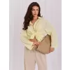 Dámská košile FACTORY PRICE IT-KS-6704.25 BRIGHT YELLOW