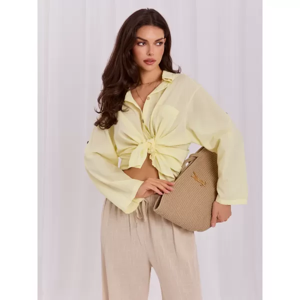  Dámská košile FACTORY PRICE IT-KS-6704.25 BRIGHT YELLOW 