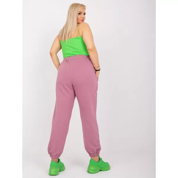  Dámské tepláky BASIC FEEL GOOD RV-DR-6331.86 DARK PINK 