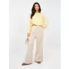 Dámská tepláková souprava RUE PARIS IT-KMPL-22227.85 BEIGE