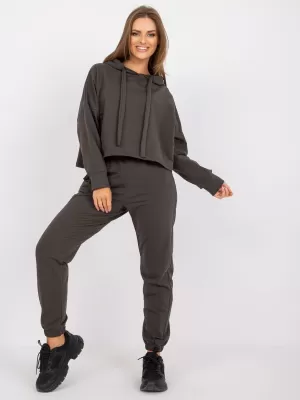 Dámský set RELEVANCE RV-KMPL-7826.82P DARK KHAKI