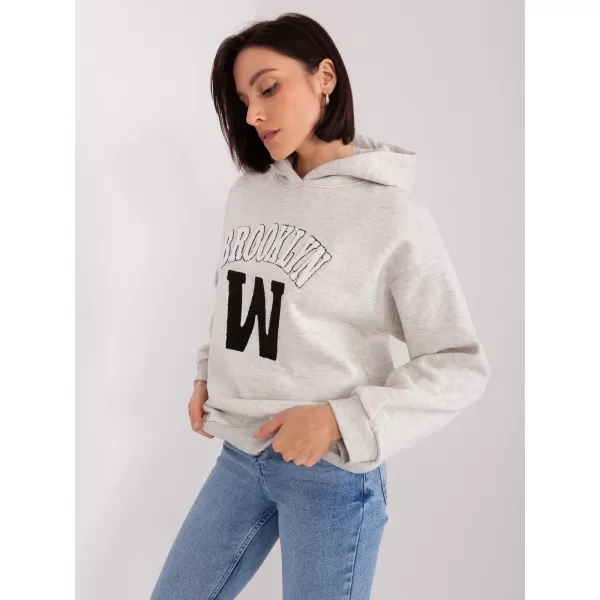  Dámská mikina MY RED LIPS EM-BL-656-3.99P LIGHT GREY 