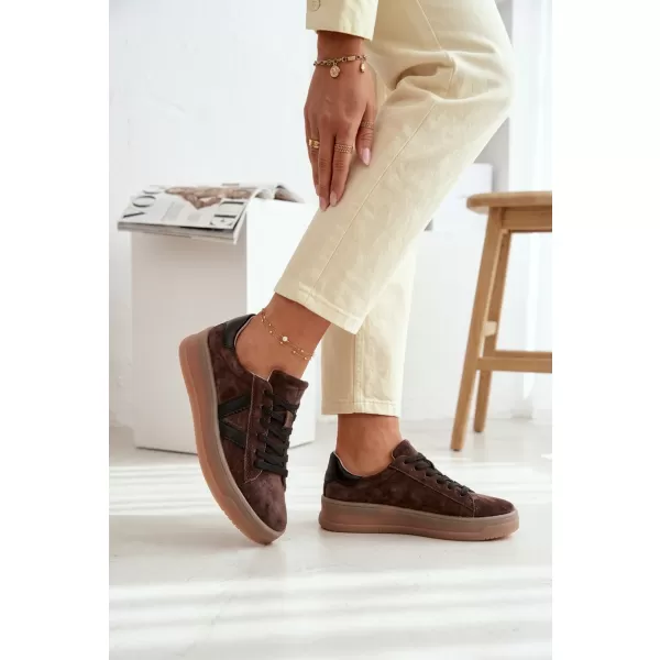  Dámské tenisky VINCEZA 79597 BROWN 