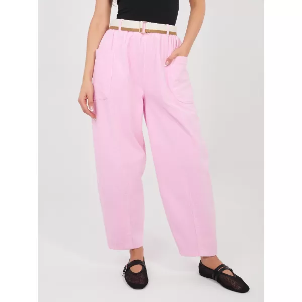  Dámské kalhoty RUE PARIS IT-SP-FL9665.78 BRIGHT PINK 