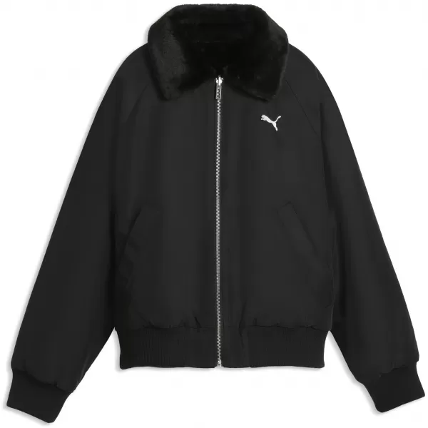  Dámská bunda PUMA REVERSIBLE BLOUSON HIGH LOFT LINING JACK 69456601 PUMA BLACK 