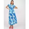 Dámské šaty ITALY MODA DHJ-SK-13203-1.03X WHITE-BLUE