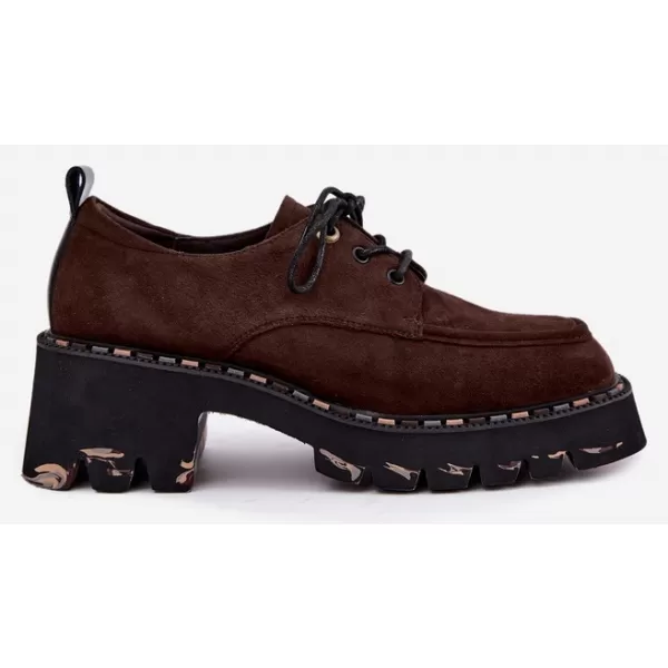  Dámské polobotky ARTIKER 59C0276 CHOCOLATE 