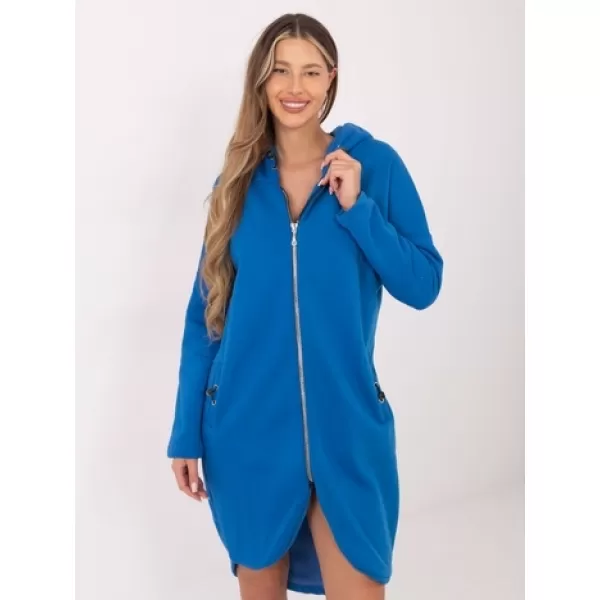  Dámská mikina RUE PARIS RV-BL-4858-1.99P DARK BLUE 