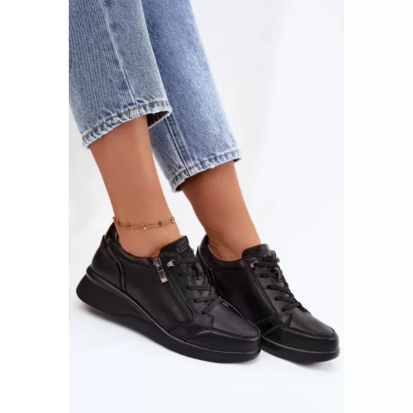 Dámské polobotky VINCEZA 79644 BLACK 