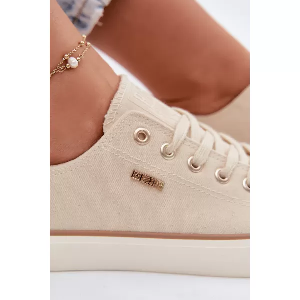  Dámské tenisky BIG STAR SHOES TT274773 BEIGE 