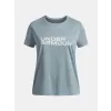 Dívčí triko UNDER ARMOUR TECH TWIST WDMK LOGO SS 6007134-466 MODRÁ