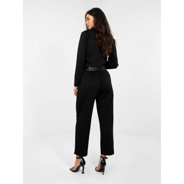  Dámské kalhoty ITALY MODA IT-SP-10006.76 BLACK 