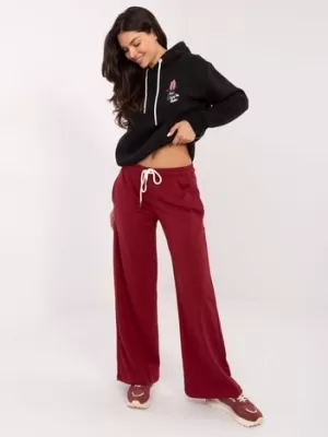 Dámské tepláky RELEVANCE RV-DR-A590.08 BURGUNDY