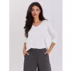 Dámská halenka RUE PARIS RV-BZ-A1186.89 WHITE