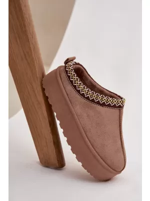 Dětské sněhule BOTO C901 KHAKI