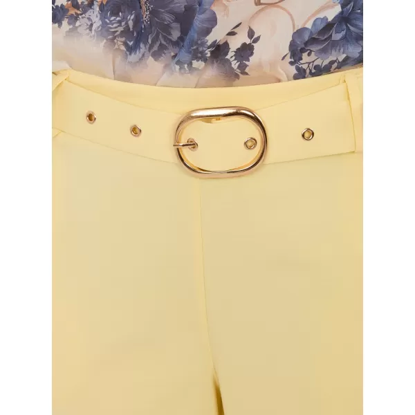  Dámské kalhoty RUE PARIS IT-SP-FL8252-1.90 BRIGHT YELLOW 