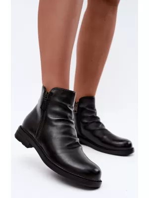 Dámské kotníkové boty VINCEZA 58683 BLACK