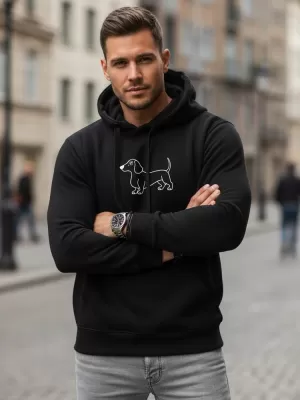 Pánská mikina DSTREET ČERNÁ
