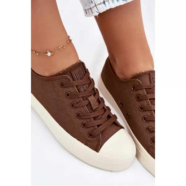  Dámské tenisky BIG STAR SHOES TT274123 BROWN/BEIGE 