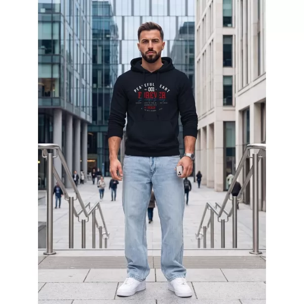  Pánská mikina DSTREET TMAVĚ MODRÁ 