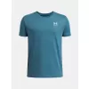 Chlapecké triko UNDER ARMOUR B SPORTSTYLE LC SS 1389962-466 MODRÁ