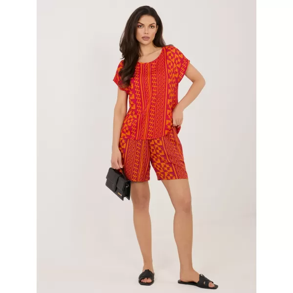  Dámské triko SUBLEVEL D73771AG10978AA ORANGE 