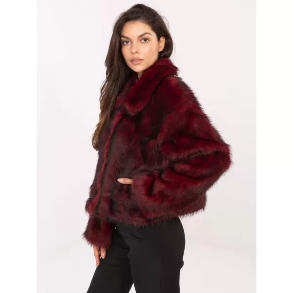  Dámská bunda RUE PARIS IT-KR-2502.50 BURGUNDY 