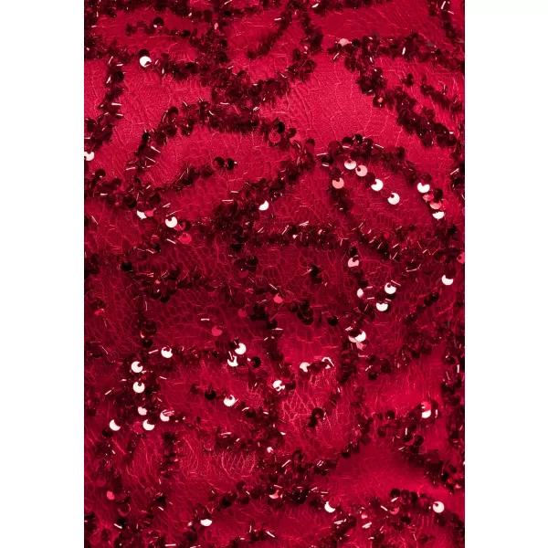  Dámské šaty LARICA LA-OM-DLR409 RED 