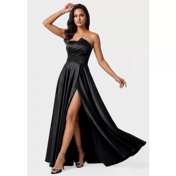  Dámské šaty LARICA LA-OM-DLR454 BLACK 