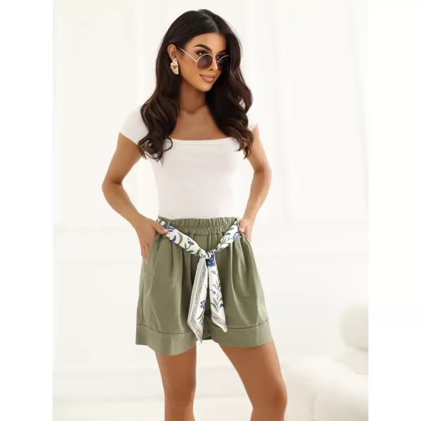  Dámské kraťasy ITALY MODA IT-SN-FL10552SPL-1.47 KHAKI 