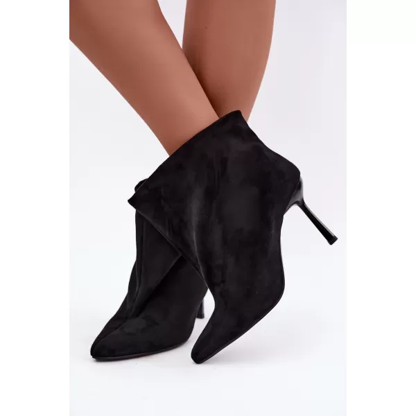  Dámské kotníkové boty BOTO C-420/CS070 BLACK 