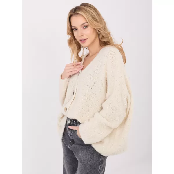  Dámský svetr FACTORY PRICE CH-SW-72981.05P LIGHT BEIGE 